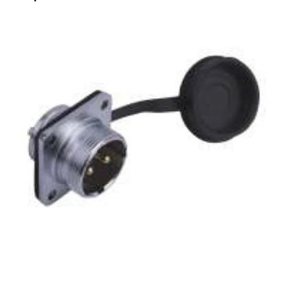 P20-12H High Quality Connector Circular Plastic Socket with Waterproof Copper Contacts Power Applications