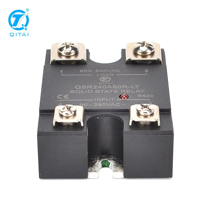QSR240A60R-LT 60A 240VAC SSR Single Phase AC Output Solid State Relay