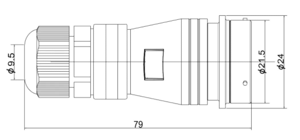 PTC20F-10K  20MM Professional Aviation Wire Connectors Manufacturer CNC Electrical Equipment 2-14 Pin Waterproof Connector
