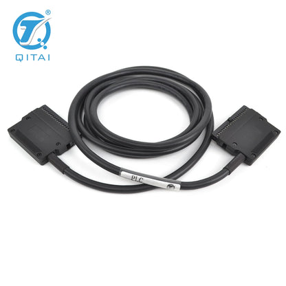 QITAI QX215-4-500 AWG28 40P 4-Conductor Copper MIL Cable CJ1 CJ2 Terminal Block Connection I/O PLC