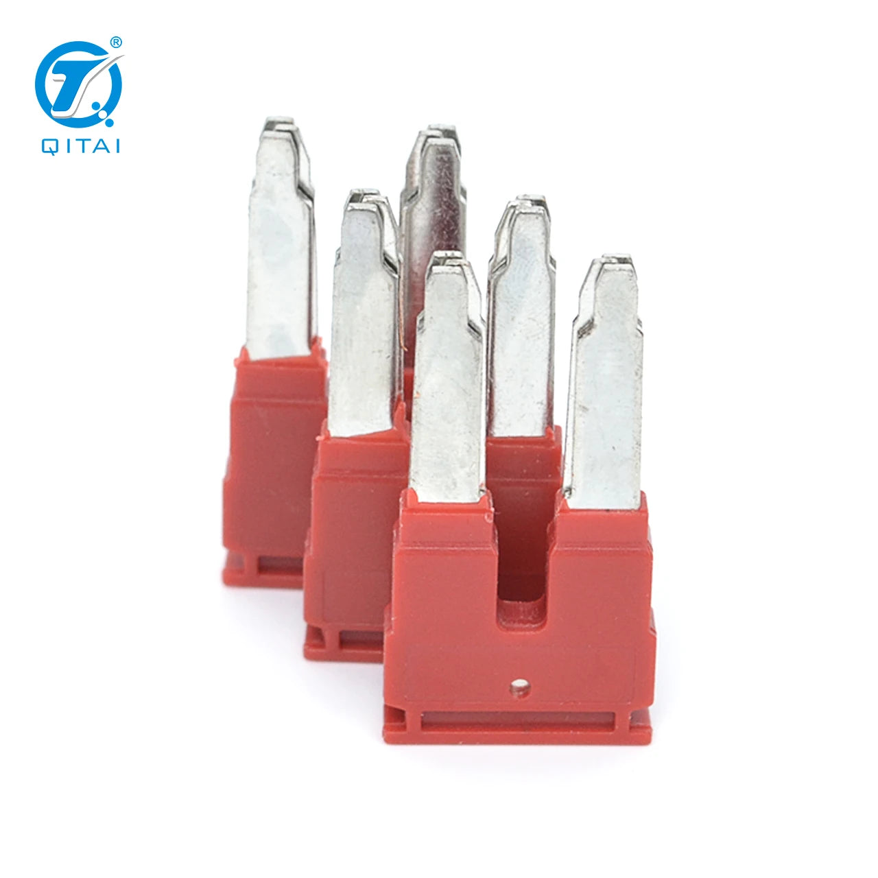 FBS  2-10 Plug-In Din Rail Terminal Block Central Fixed Bridge Screw Bridge Screw Terminal Block Plugging Jumper