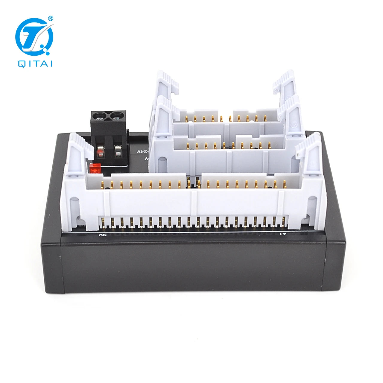 QMT063C Plug-In PLC Relay Terminal Block Module Feed Through Type With IO Station Transfer Terminal Block