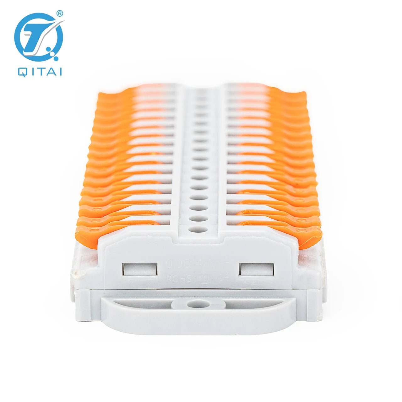 KV233-500T-16P 16P 250V 32A Cable Connector Orange Mini Quick Connector Splicing Terminal Independent Management Wire Conductor