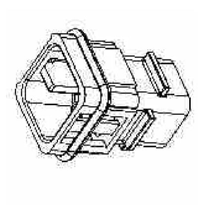 HD-008-MC Heavy Duty Connector HD Series 8 Pole Heavy Duty Multi Pin Connector Crimp Termination