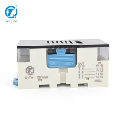 QMY420 5A DC24V 7.5mA Relay Module 4 Channel Terminal Block 180mW Contact 1a