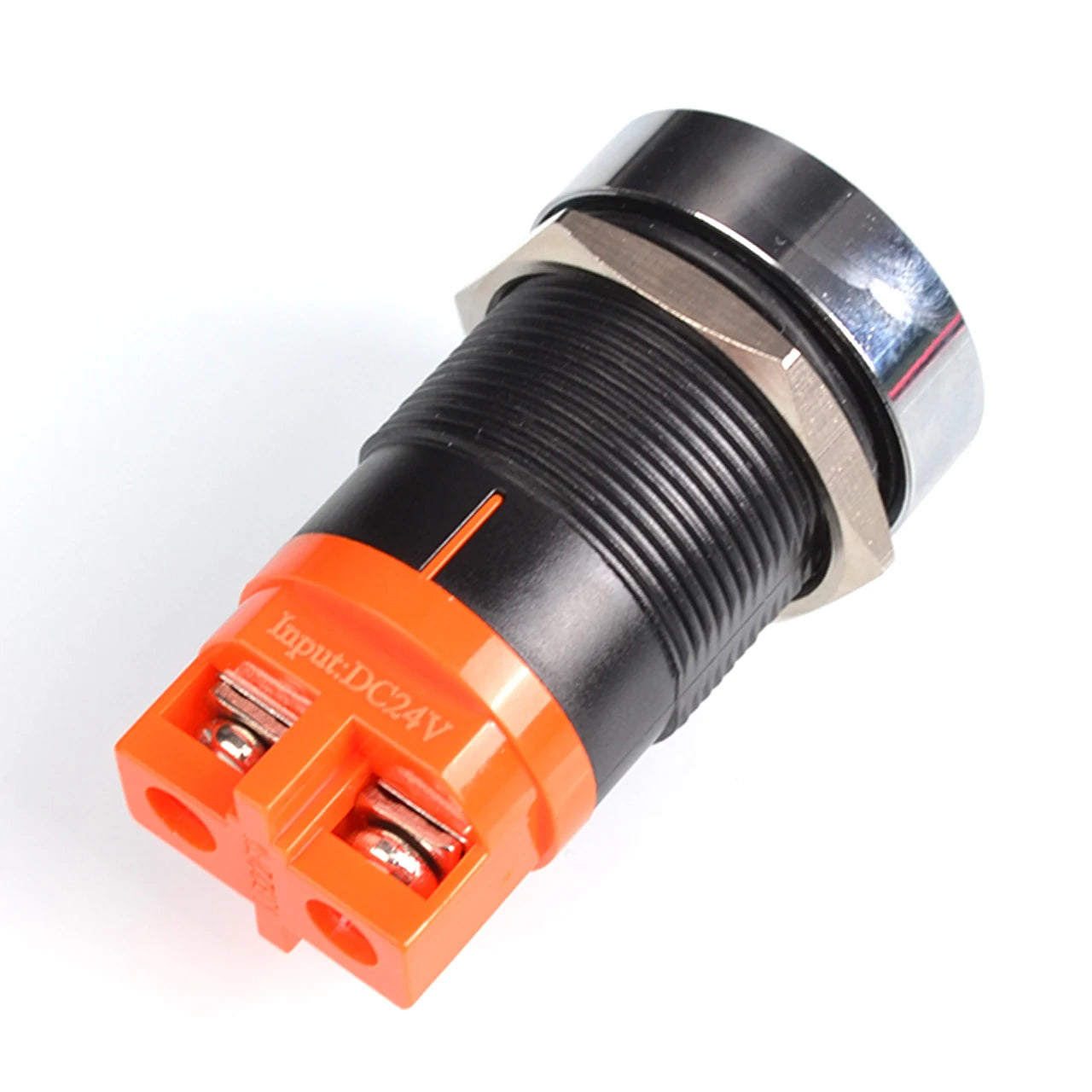 QITAI Electric Buzzers QDN22FM-QR Indicator Light Flash   Metal Buzzer  22mm Intermittent Sound Acousto-optic Buzzer