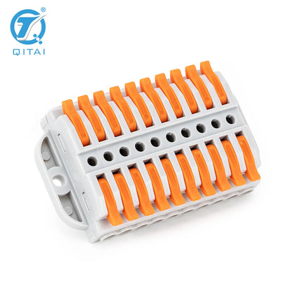 KV233-500T-10P Quick-Connect Tool-Free Push-in Spring-Loaded Press-type Quick-connect Terminal Terminal Blocks