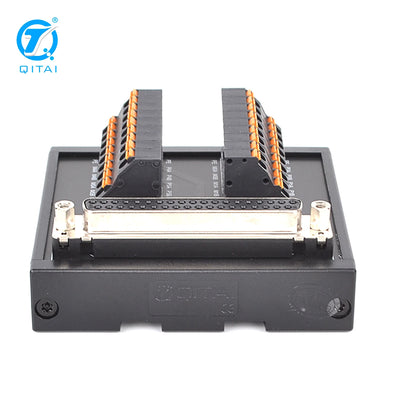 QMT048C D-SUB Terminal Block High Quality Gold-Plated 37P Female D-SUB (RS323) PLC Spring Connector Universal Design