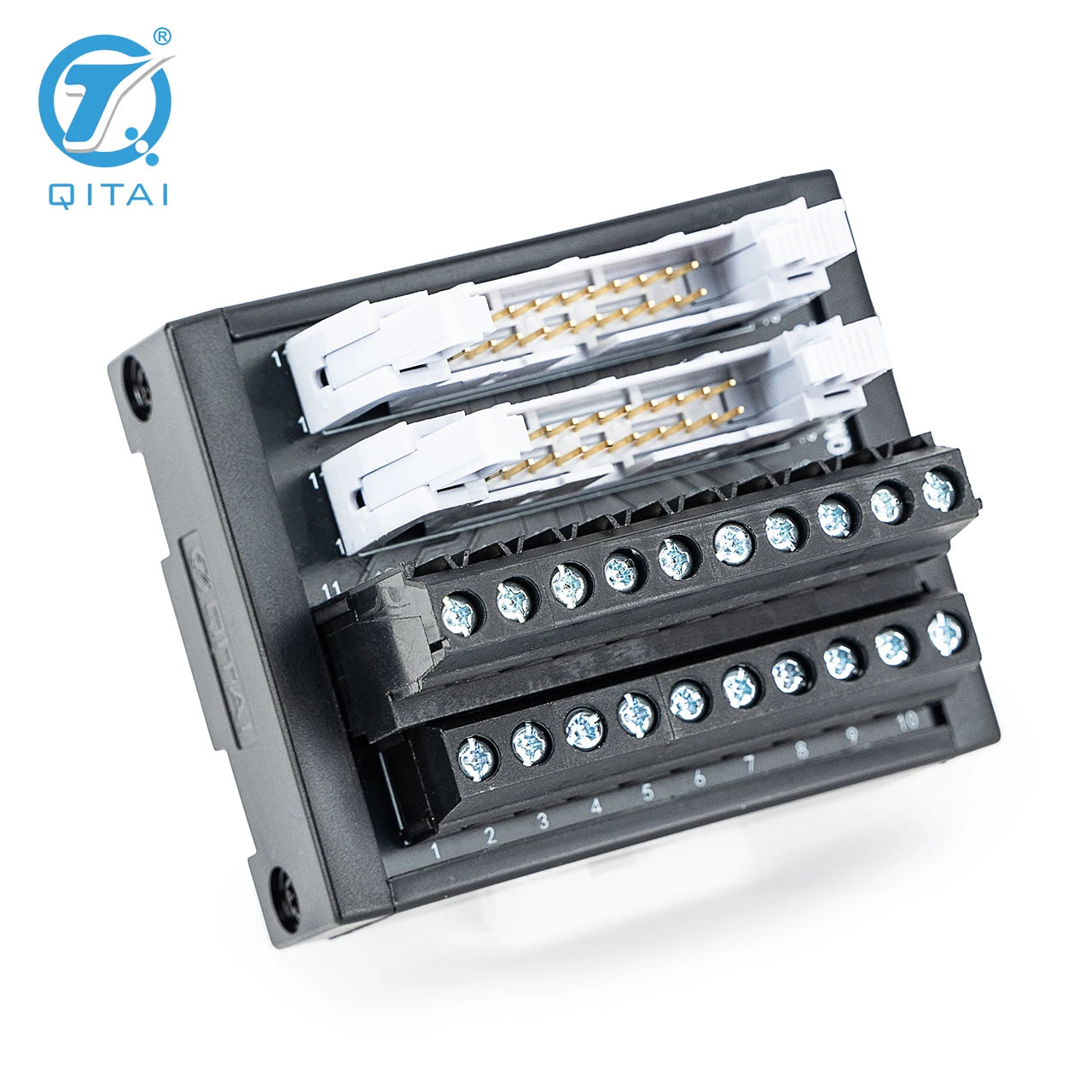 QMT022/2 2*20pin MIL Connector High Quality Terminal Block Module for PLC Connection in Automotive Applications