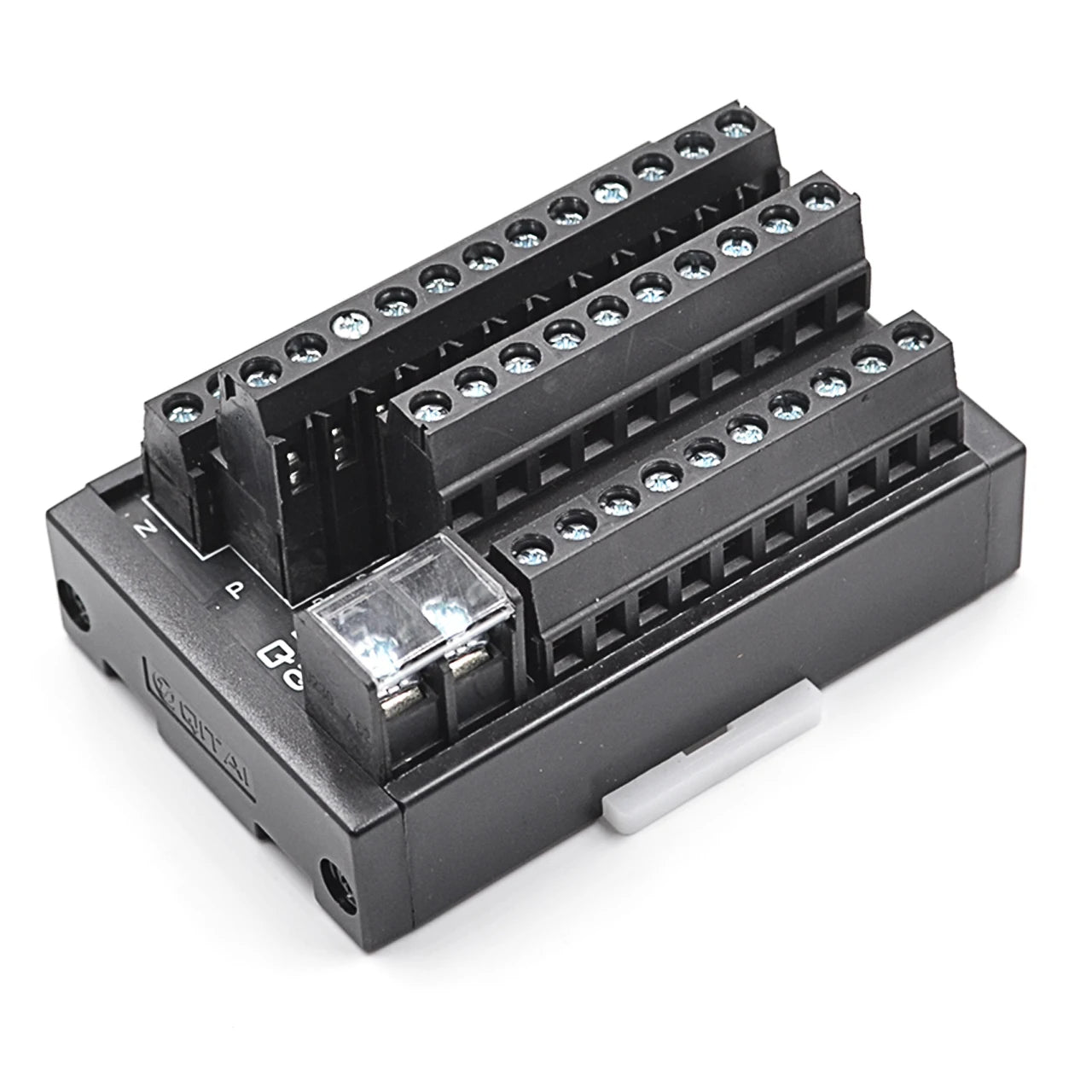 QMT078 QITAI Small Terminal Block Module Standard 35mm DIN RAIL Push-In Connection High Efficiency 2A DC24V 1.5 Mm