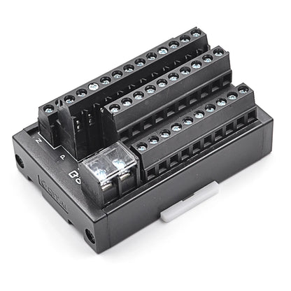 QMT078 QITAI Small Terminal Block Module Standard 35mm DIN RAIL Push-In Connection High Efficiency 2A DC24V 1.5 Mm