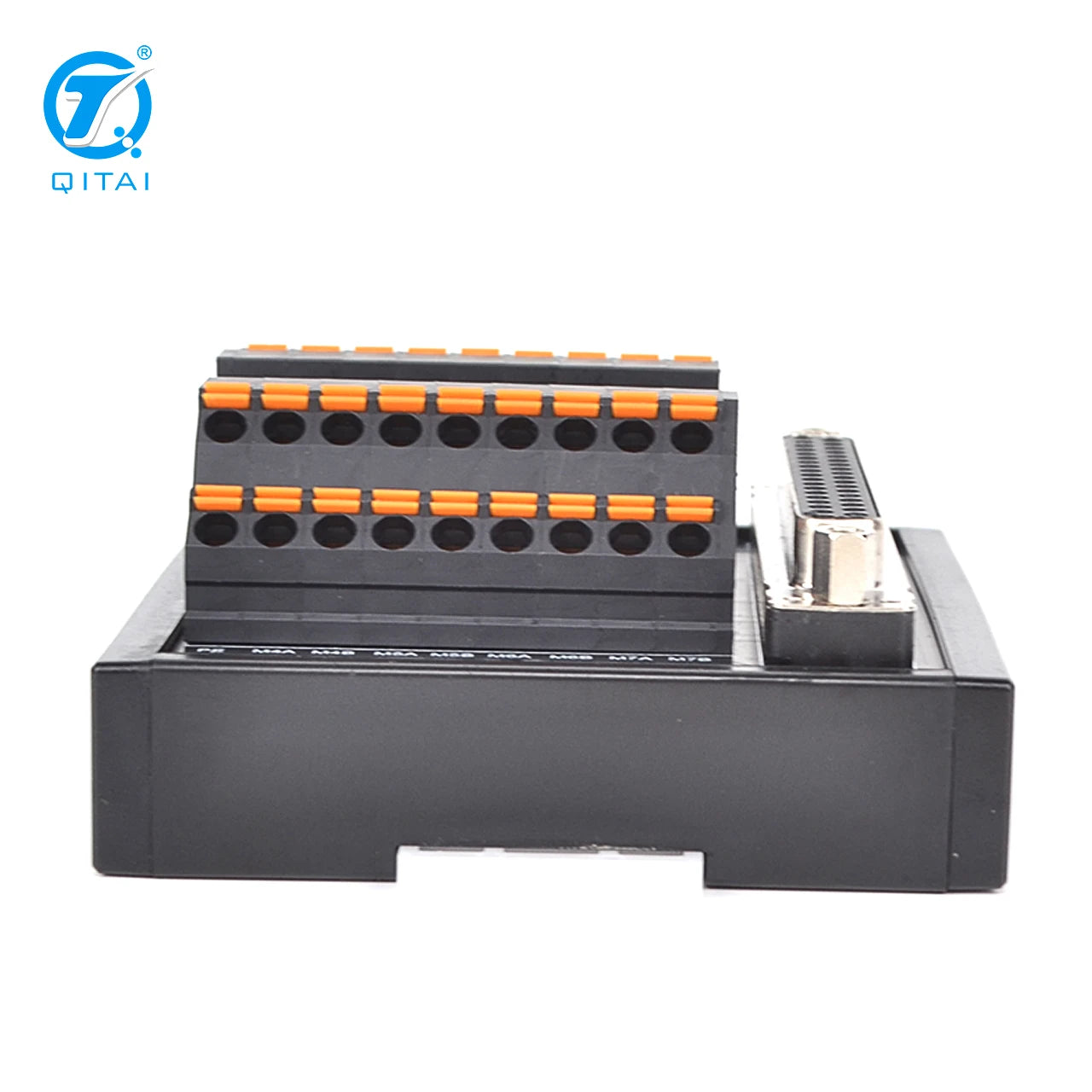QMT048C D-SUB Terminal Block High Quality Gold-Plated 37P Female D-SUB (RS323) PLC Spring Connector Universal Design