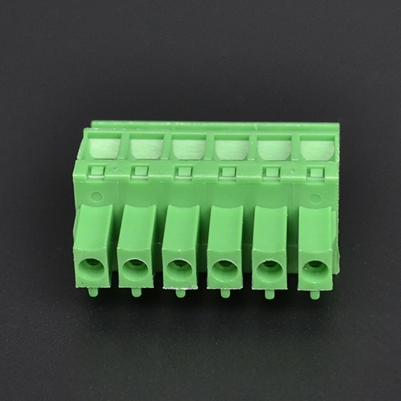 QPRB-381-6P High Quality 3.81mm Pitch 6P Wire Connector Female PCB Terminal Block Screw-Pluggable Electric Manufacture Product