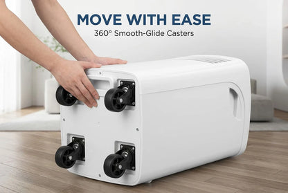 Compact Portable Aircon air Cooler Unit Adjustable Cooling Modes Low Noise Operation Energy Efficient Design for Home Office