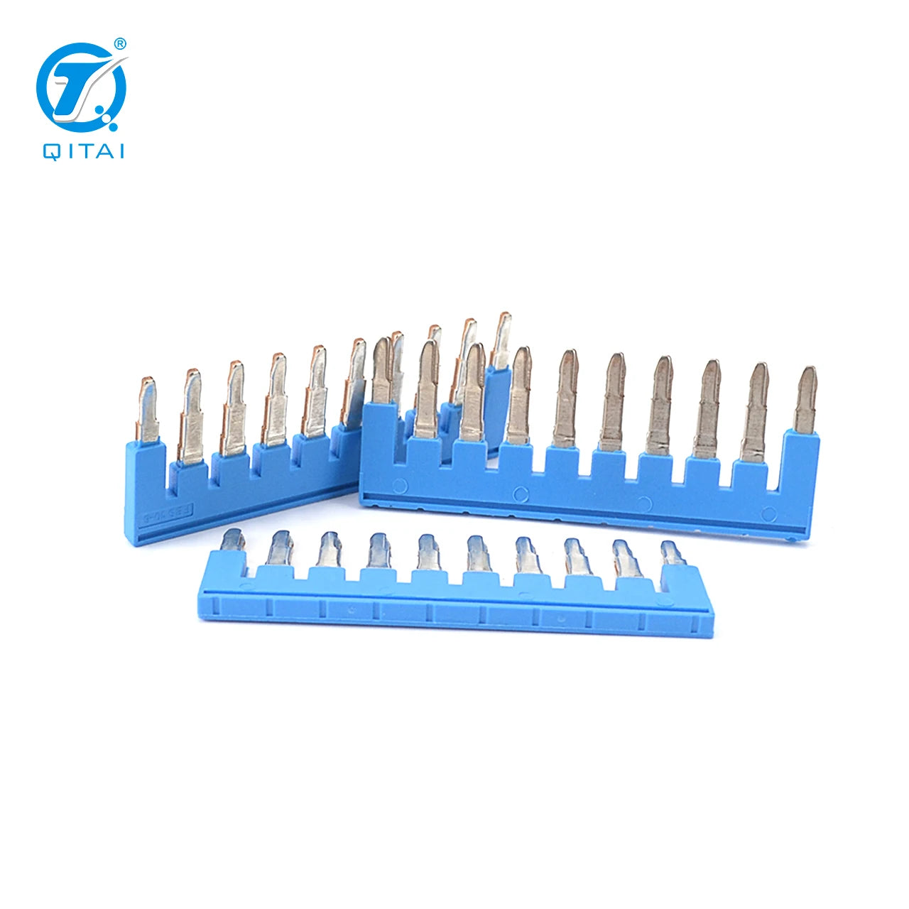 FBS 10-6 Center Fixed Bridge for Din Rail Terminal Blocks Plug in Bridge FBS 2/3/4/5/10/20 Position Terminal Block Connectors