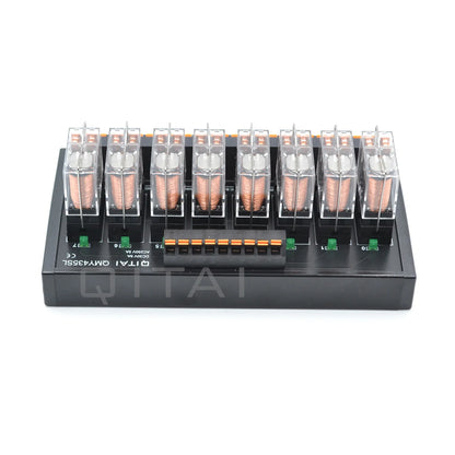 QMY435SL NPN  8-bit 2C Power Relay Module  5A  250VAC/30VDC  High Power Relay  Module LED   with Surge Suppression Circuit