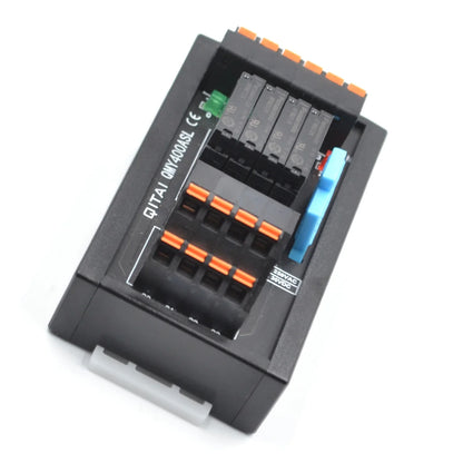 QMY400ASL 4-Bit NPN 24Vdc Control Electromagnetic Relay Module 5A/250V Output with Relay Socket and Plug in Terminal Block