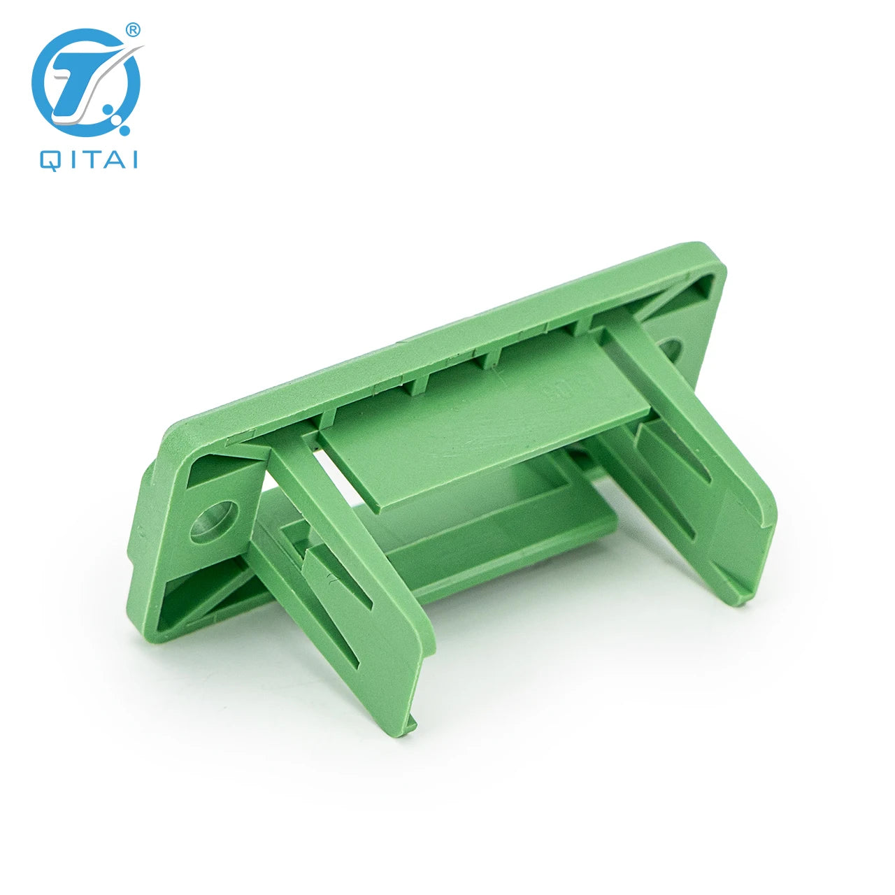 QT-AZ-508-3P Premium Straight Polyamide Green Connector Panel Mounting Frame for Automotive 2-24P PCB Terminal Blocks Bracket