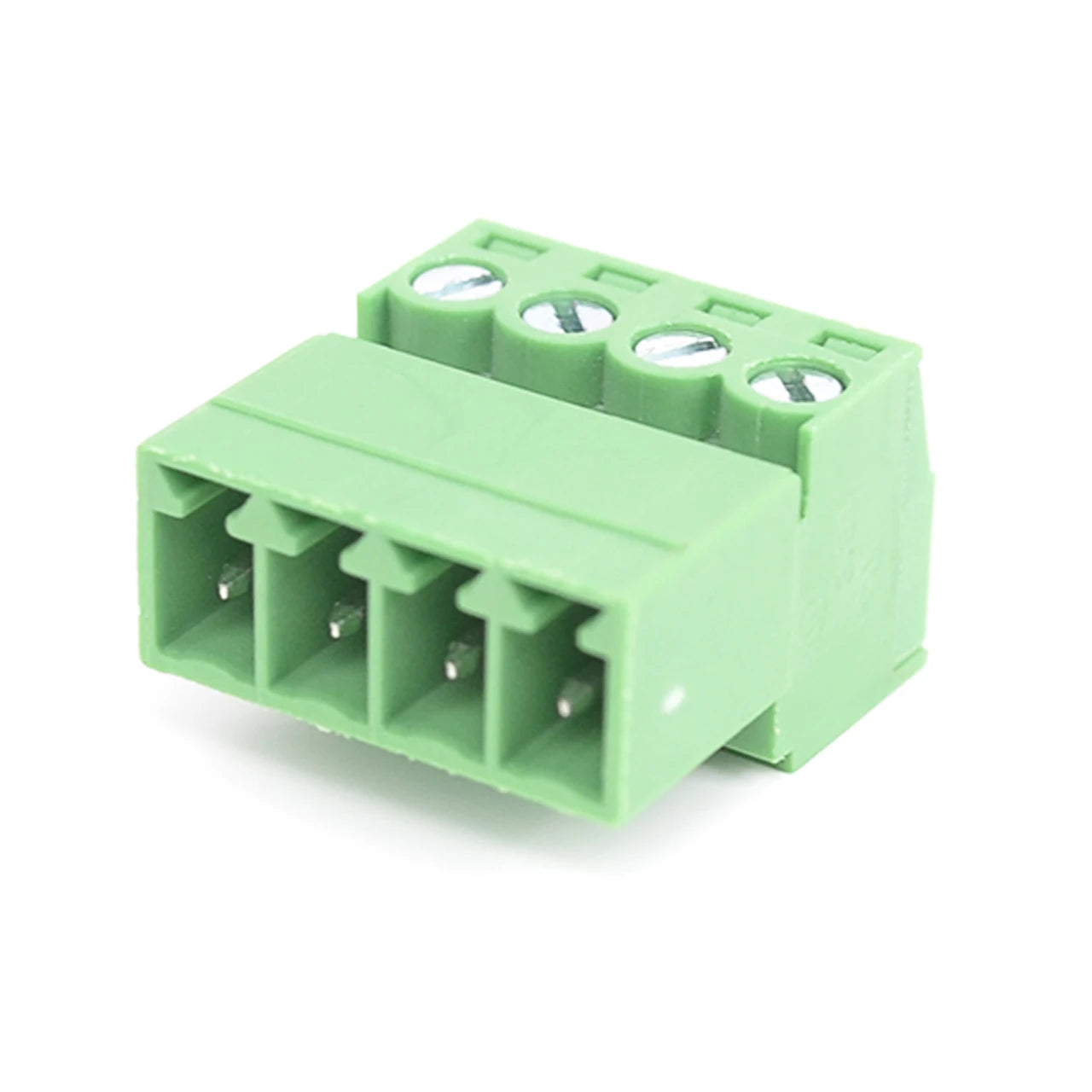 QPS-381 10A 300V  3.81mm Pluggable Screw Terminal Block Copper Wire Connector Spring Type Brass Terminal Socket