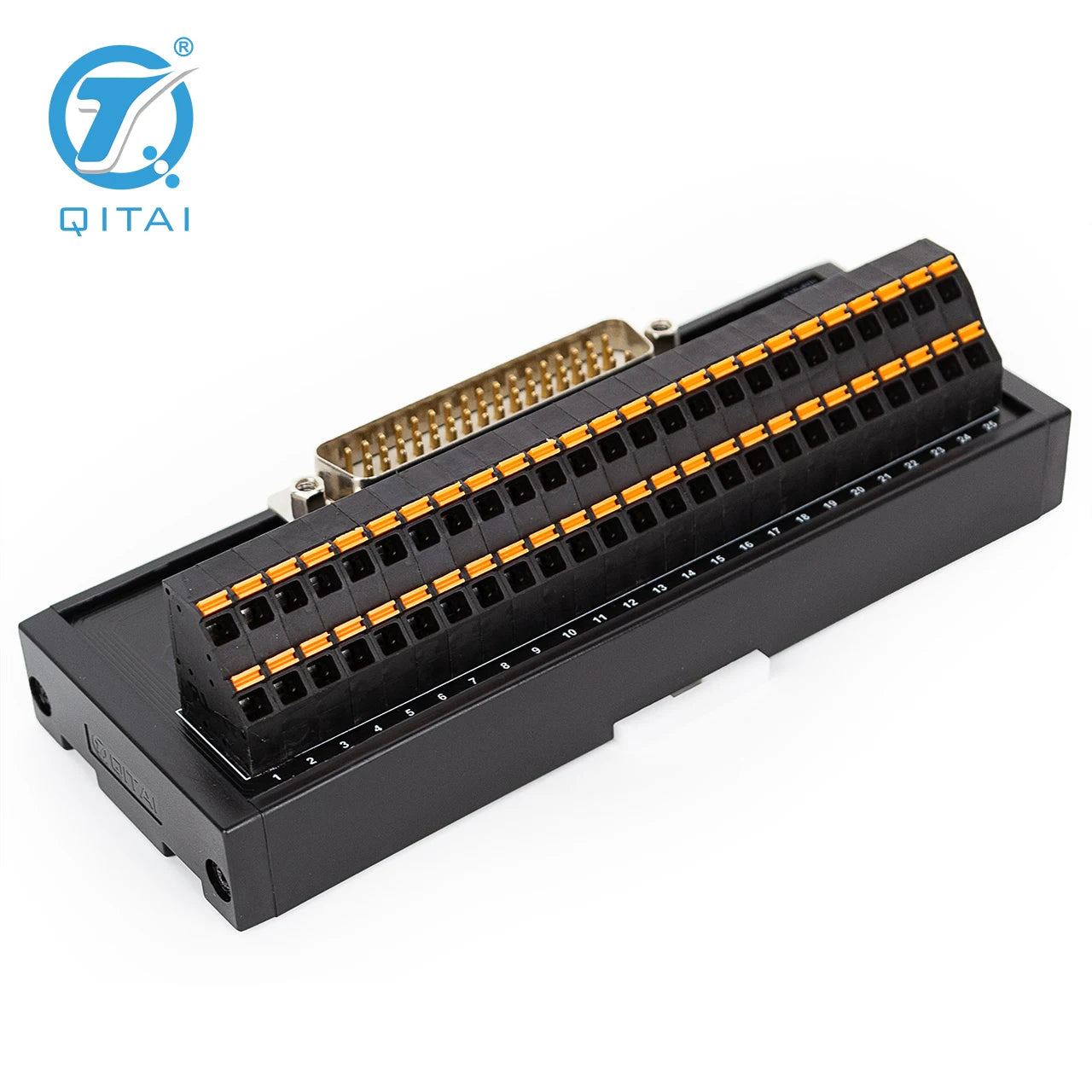 QMT04BSL D-SUB Terminal Block Universal Design High Quality Gold-plated Connector 50P Male D-SUB(RS323) PLC Connect
