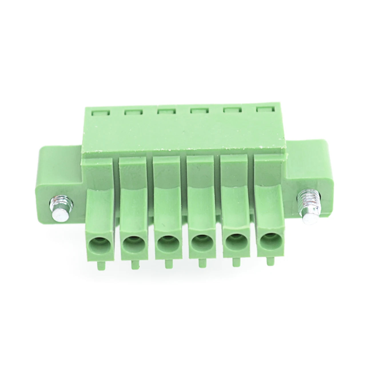QPV-350F-6P 3.50mm Pitch 6P 300V 10A Male Wire Connector Terminators PCB Screw Plug-in Terminal Block