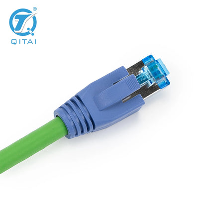 QITAI QX202 High Quality 8-Strand Copper Automation Control Signal RJ45 Network Cable Meeting Cat5E/6E Standards