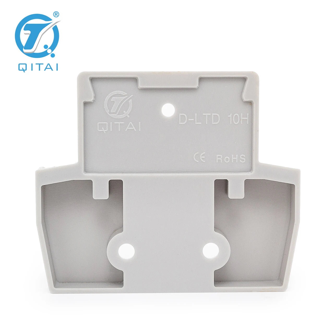 D-LTD 10H Din Rail Terminal Blocks End Cover Electrical Control Connection Terminal Block Accessories