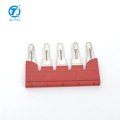 FBS  5-8  Plug-In Din Rail Terminal Block Central Fixed Bridge Screw Bridge Screw Terminal Block Plugging Jumper
