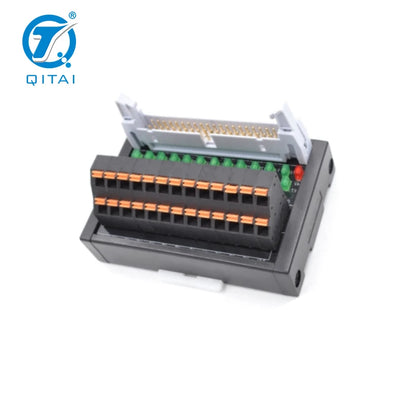 QMT012SL 40P MIL Connector 1A DC24V L Series CPU Module 16 Bit Output 8 Bit Input Spring Type Terminal Block with Signal Light
