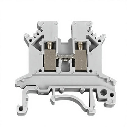QUKJ-2.5B UK 2.5 B Feed-through Screw Connection 690V 24A 0.2-4 Mm²  NS 35/7,5, NS 35/15 Din Rail Mounting Type Terminal Block
