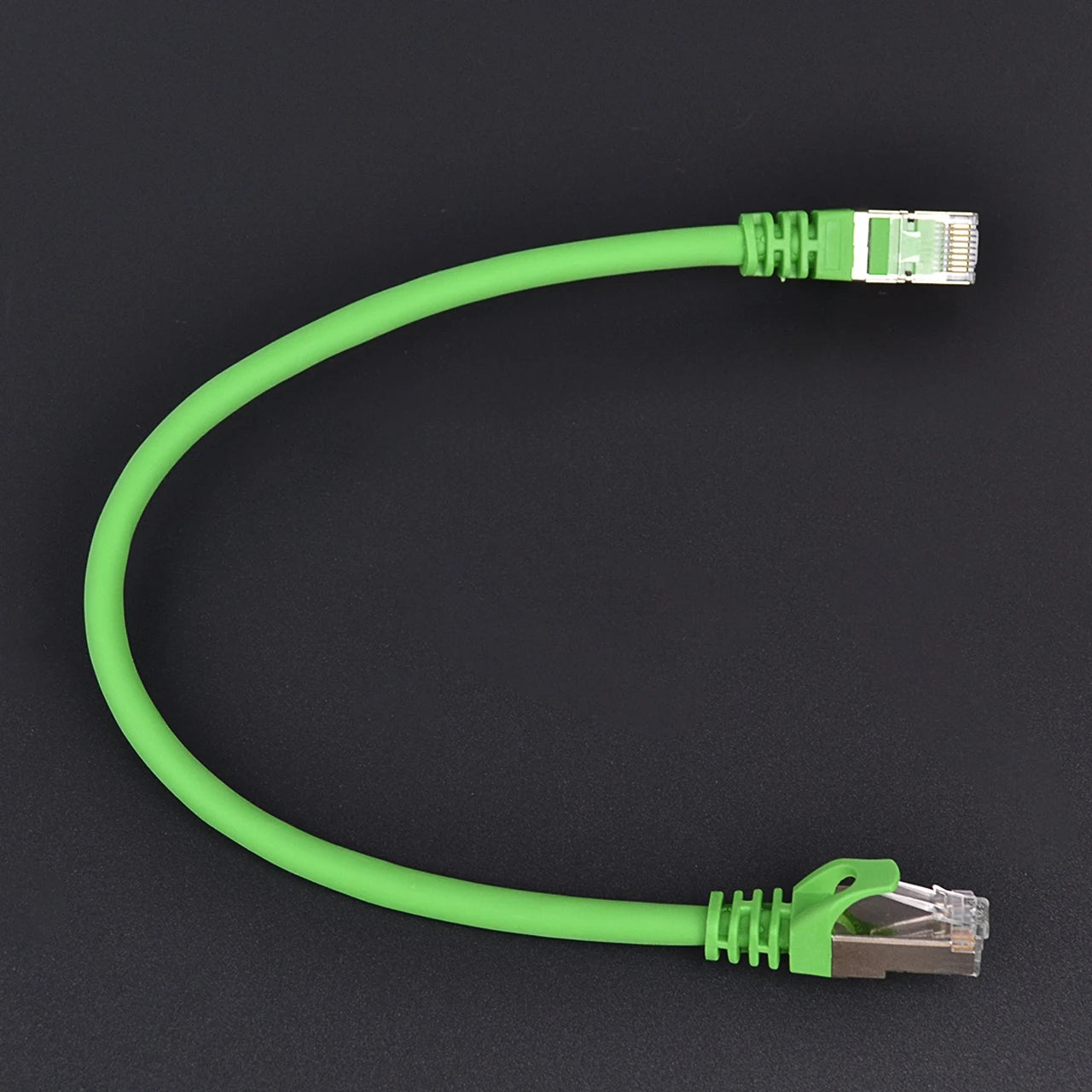 QX202-300 Industrial Network Cable Line RJ45 With Shielding Layer Cat5E 0.3-10M 26AWG  Cat6 Industrial Network Multistrand Cable