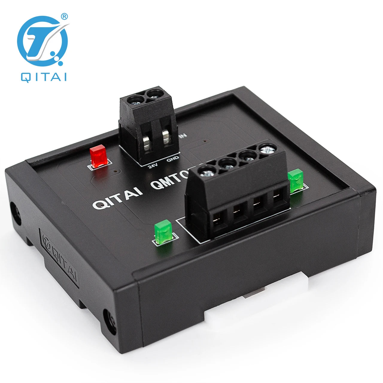 QMT073B DC24V to 5V/3V Terminal Module PC Material Wide Voltage Input High Conversion Efficiency Terminal Block