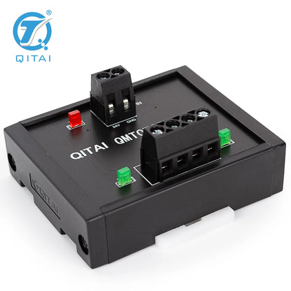 QMT073B DC24V to 5V/3V Terminal Module PC Material Wide Voltage Input High Conversion Efficiency Terminal Block