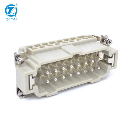 HE-032-M    10A 250V  Side Entry High Construction Hood Connector Cable H6B-SKH-2B-M32  Thread Size 2 Bolts