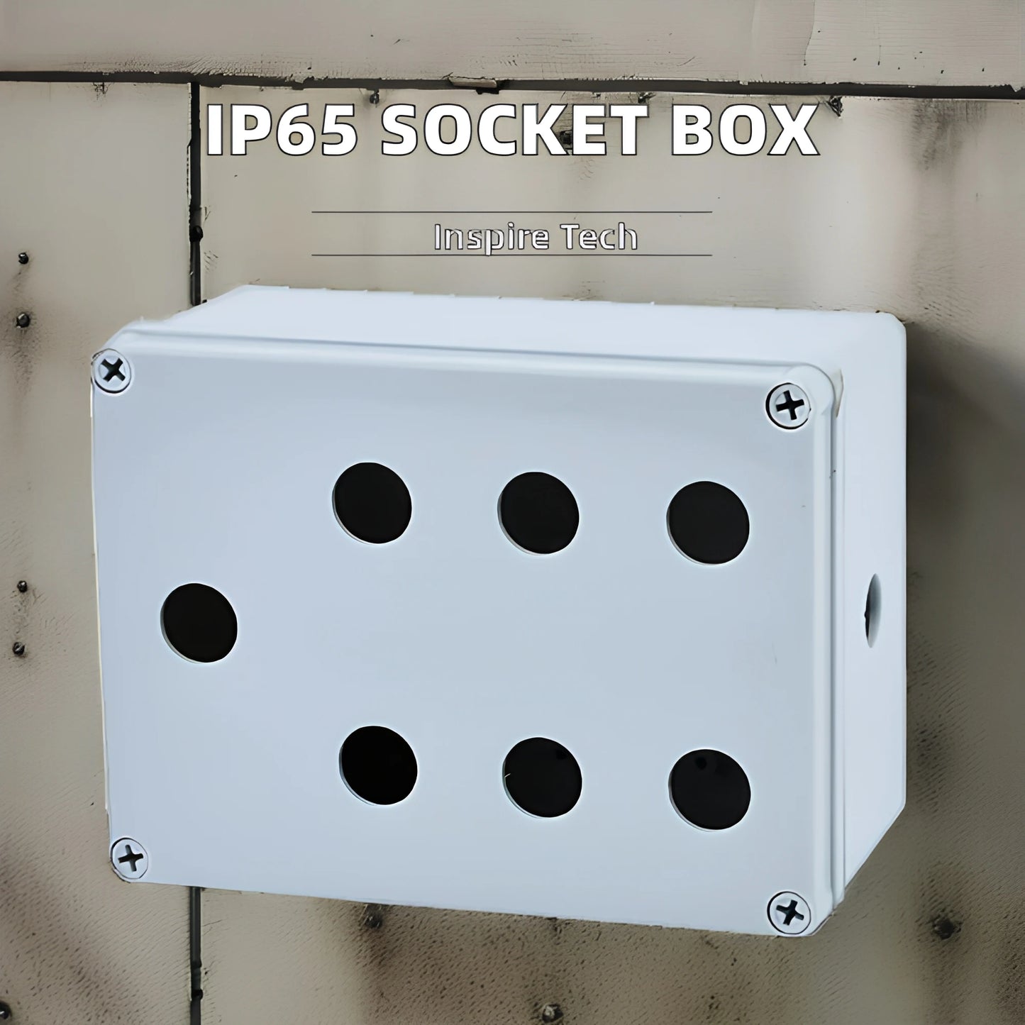 Hot Selling High Quality IP66 Waterproof ABS Enclosure Socket Junction Box AC Voltage for Electronic Devices