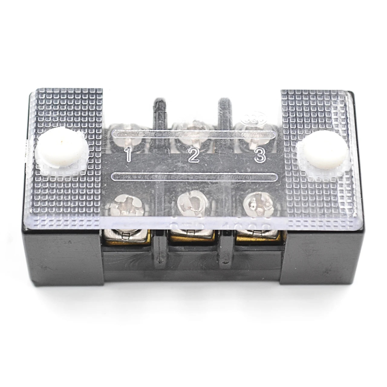 QTB-1003 Terminal Block Screw Terminal Electrical Terminal Strip Wire Connector Block 3-Pole Terminal Block