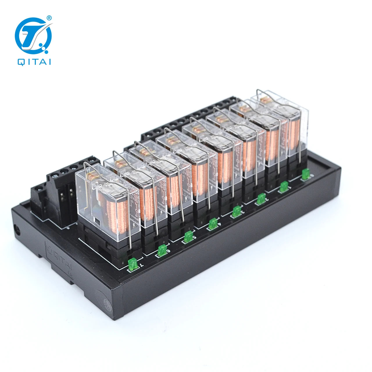 QMY434 1C High Power Relay Module with LED Light 10A 250V AC DC Powered for Auto Applications