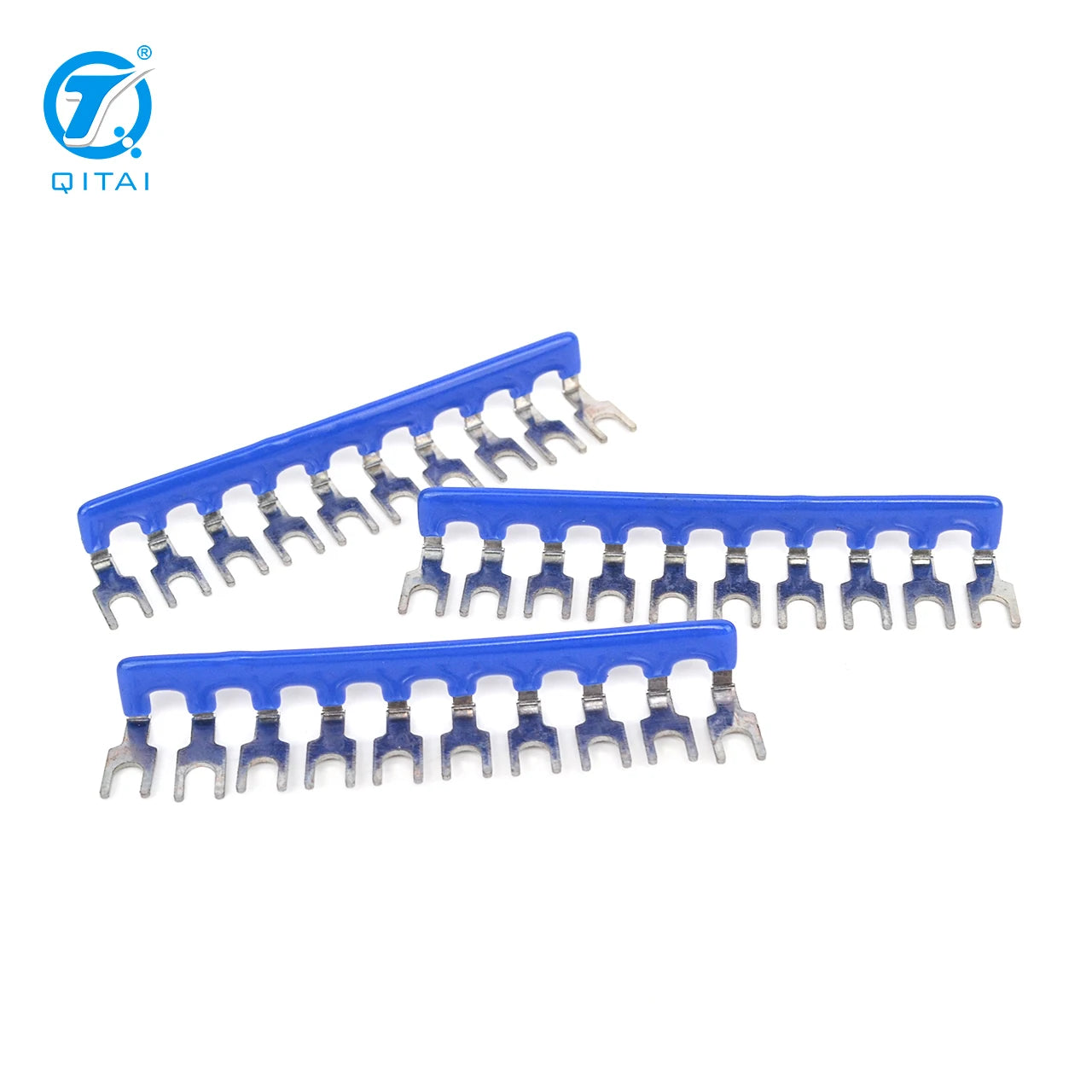 EB 10-8BL(BU) 10 Position Terminal Strip Terminal Connection Bar Jumper Strip Plug-In Bridge Components