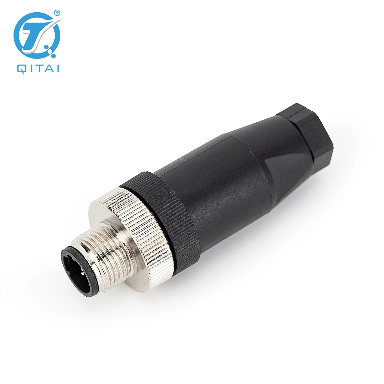 M12-MO5D Power Connectors M12 Male 5Pin Straight Plug D-Coded Screw Connection Unshielded 5 Contacts Connector