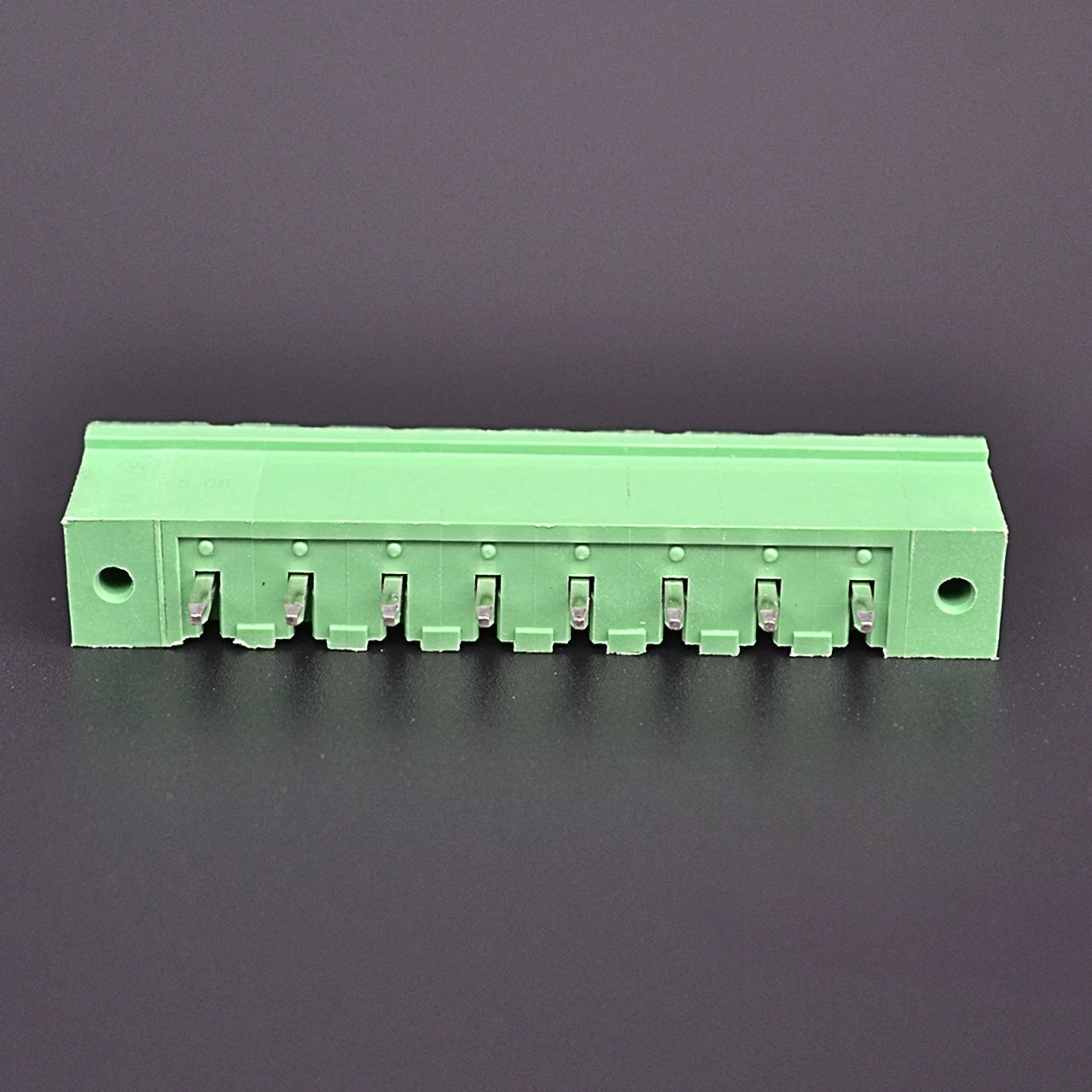 QS-500VF-8P  PCB Terminal Blocks 5.00mm Pitch 8P 300V 15A Green High Strength Screw Connector