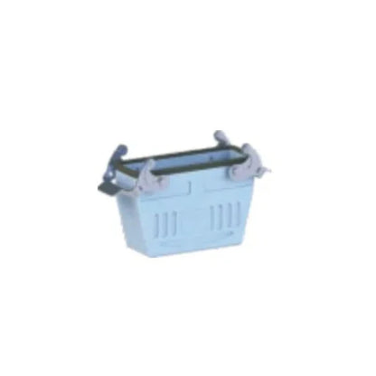 H24B-DJKH-2L-M32 Heavy Duty Industrial Connector Compact Series Top Entry Aluminum Housing Copper Contact Protective Hoods