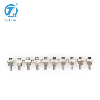 FBI 10-12  Din Rail Terminal Bock Bridge  Screw Terminal Block Plugging Jumper Fixed Bridge for  Din Rail Terminal Blocks