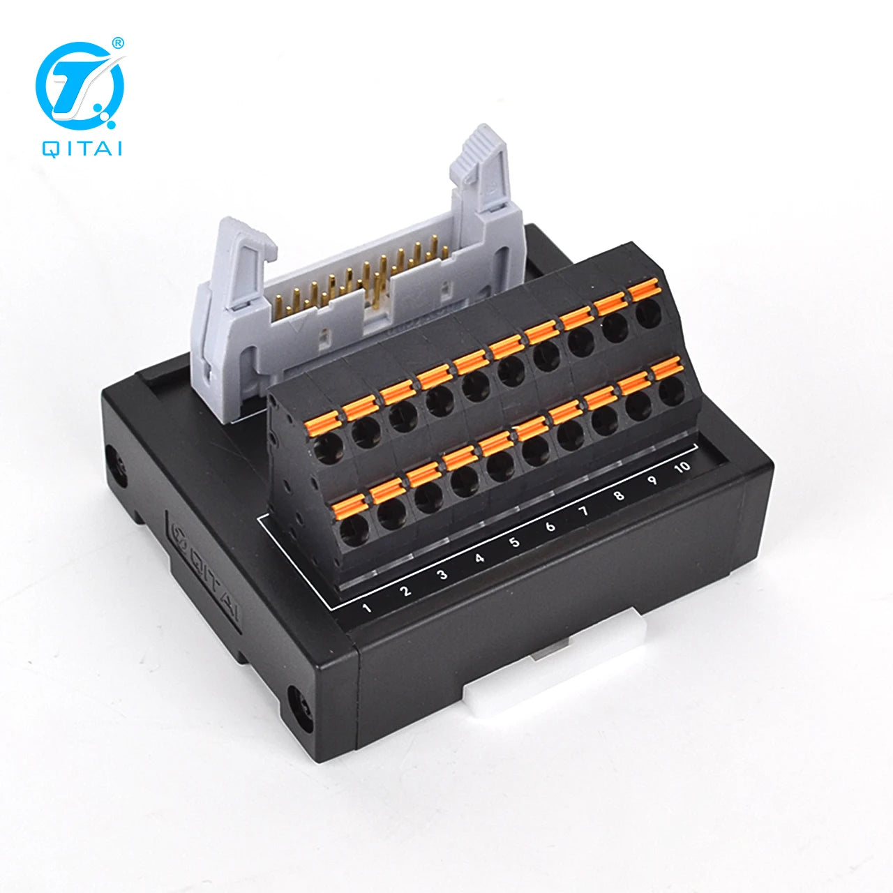 QMT056 Spring Terminal Block front view