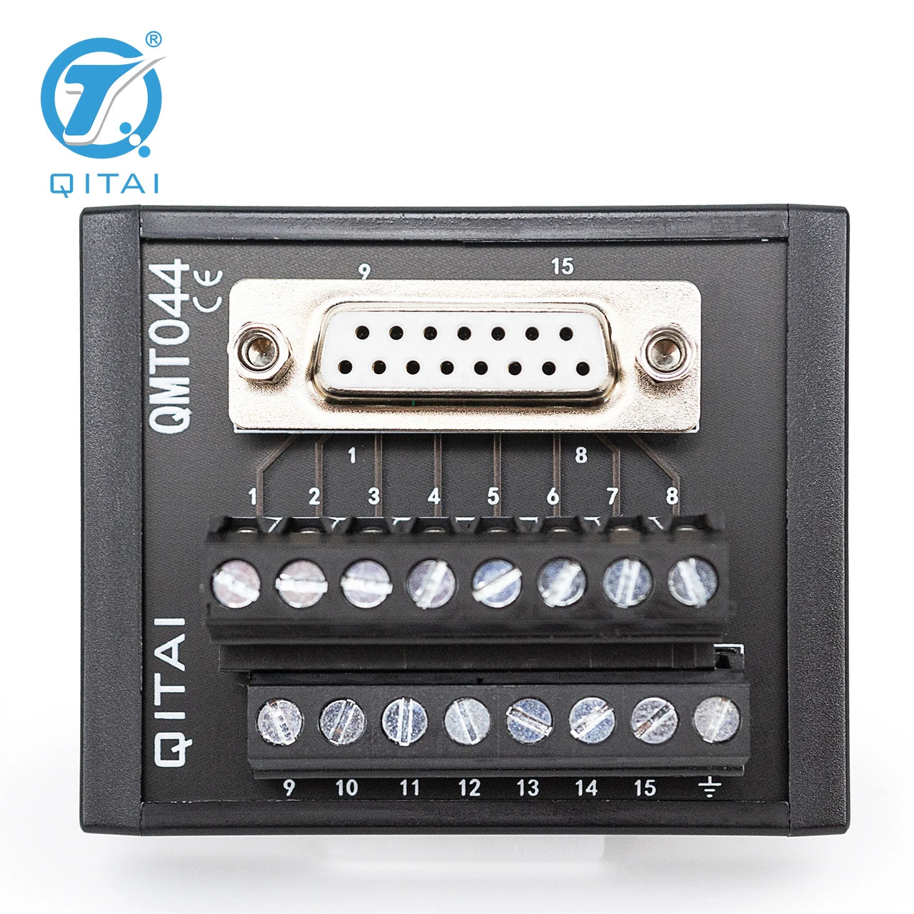 QMT044 15 PIN Female PLC Terminal Station Screw Terminal Block Module for Automotive D-SUB Connector PLC Connect