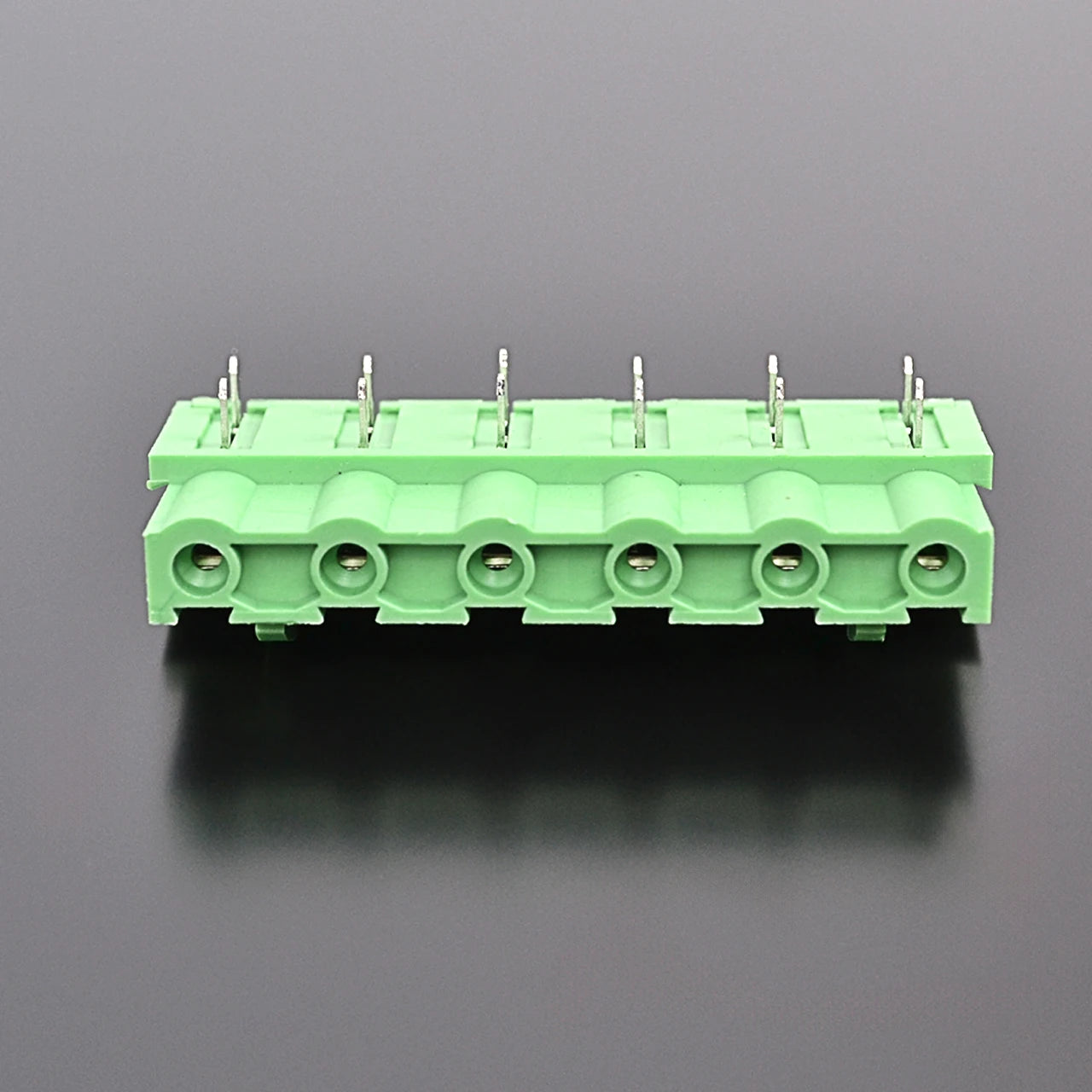 QSP-762R-6P 7.62mm Pitch 6P PCB Terminal Block Connector Green Simple Cheap Durable Male and Female PCB Terminal Blocks Types