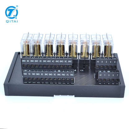 QMY434 1C High Power Relay Module with LED Light 10A 250V AC DC Powered for Auto Applications