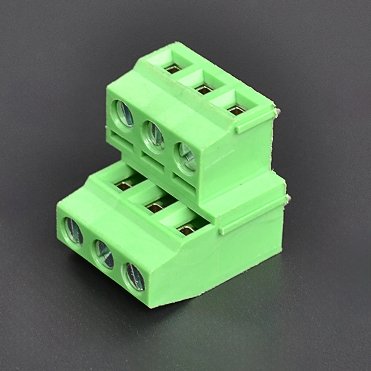 QDR-508V-2x3P  16A 300V PCB Mount Screw Terminal Wiring Printed Circuit Board Terminal Strip Block Pitch 5.08mm High Voltage