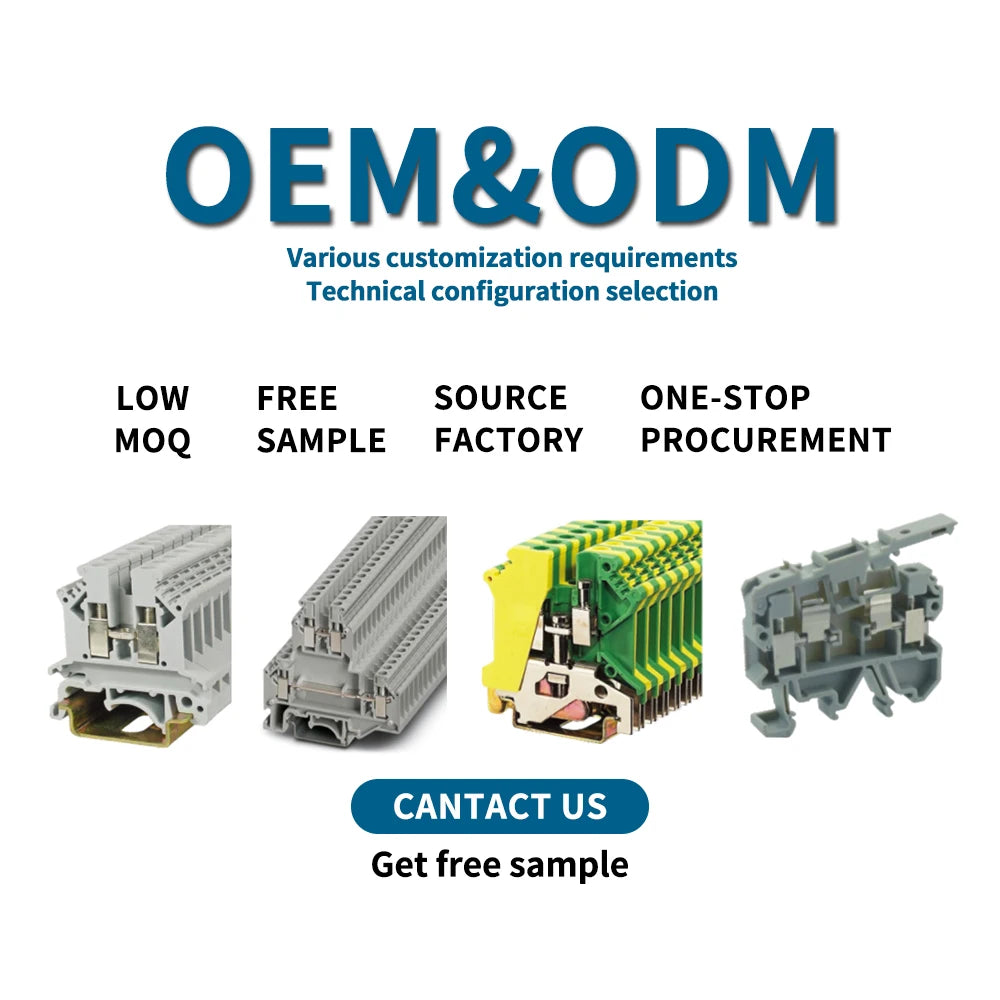 QUKJ-16 Screw DIN Rail Terminal Block application view