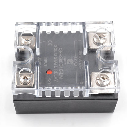 QSRE380D10-LM Single-Phase 4-32VDC Output  SSR Relay Panel Mount Miniature Solid State Relay Auto Protective Use Sealed Feature