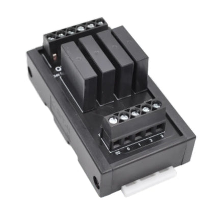 QMY503 380V 2A IO PLC 4-bit Contact Independent Output High Power AC Solid State Relay Modules  LED Indication Terminal Block